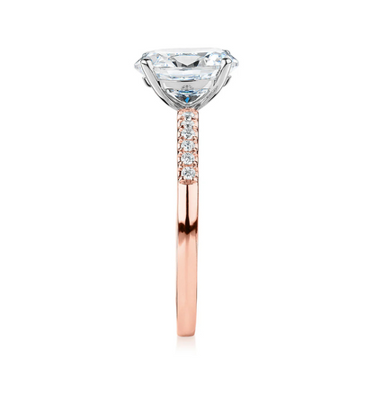 STELLA || 2.0Ct Lab-Grown Diamond Ring In 14K Gold