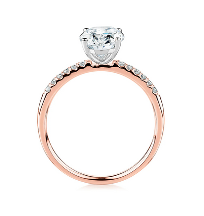 STELLA || 2.0Ct Lab-Grown Diamond Ring In 14K Gold
