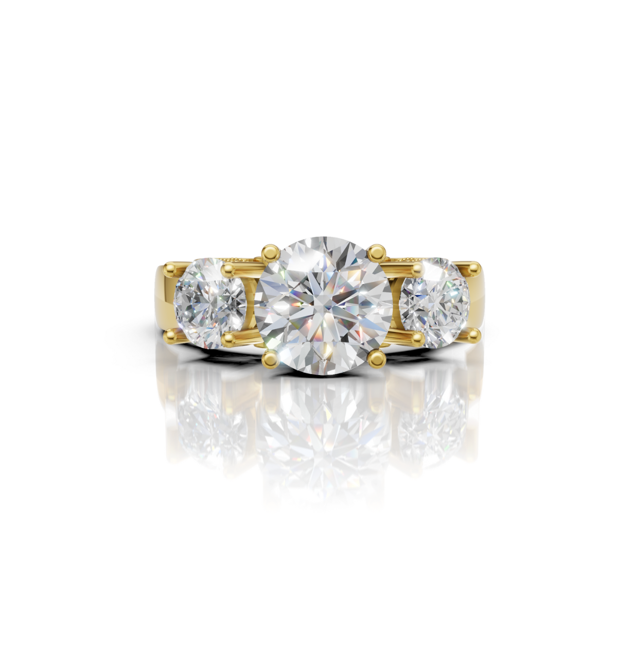 REGALIA || 1.05Ct Lab-Grown Diamond Ring In 14K Gold