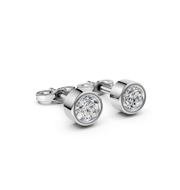 The Bezel Spark - 0.77 CT Studs