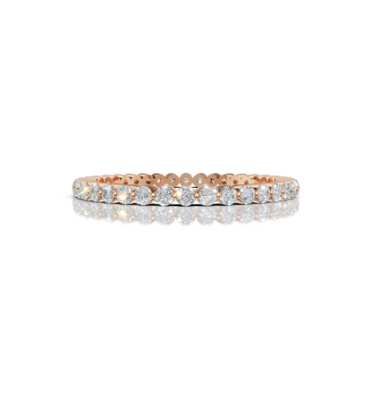 CIRONA || 0.45Ct Lab-Grown Diamond Band In 14K Gold