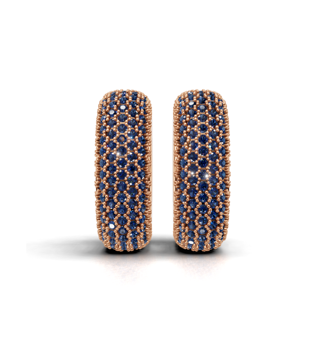 Felline Concavo Inside-out Hoop Earrings 18k gold
