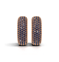 Felline Concavo Inside-out Hoop Earrings 18k gold
