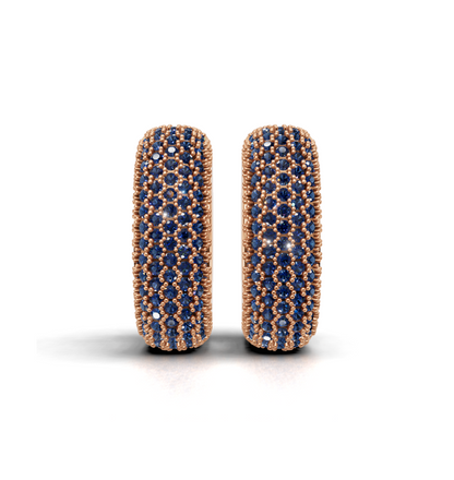 Felline Concavo Inside-out Hoop Earrings 18k gold
