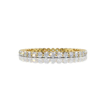 CIRONA || 0.45Ct Lab-Grown Diamond Band In 14K Gold