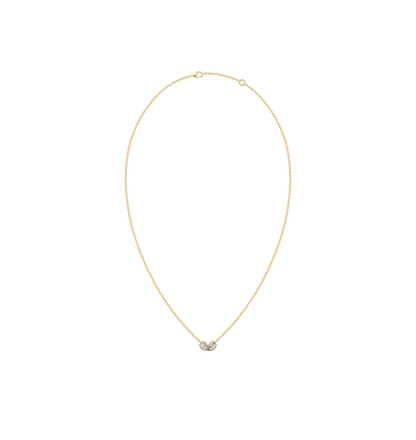 PARISA || 3.72Ct CZ Diamond Necklace In 925 Silver