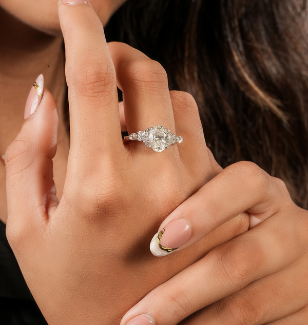 REGALIA || 1.05Ct Lab-Grown Diamond Ring In 14K Gold