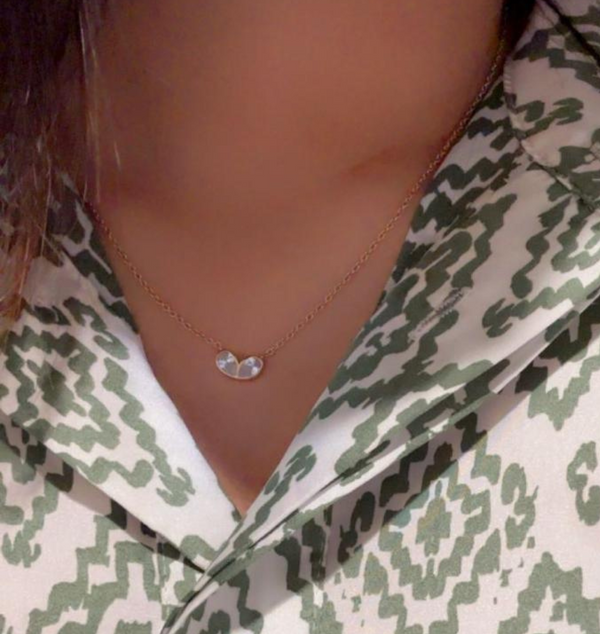 PARISA || 3.72Ct CZ Diamond Necklace In 925 Silver