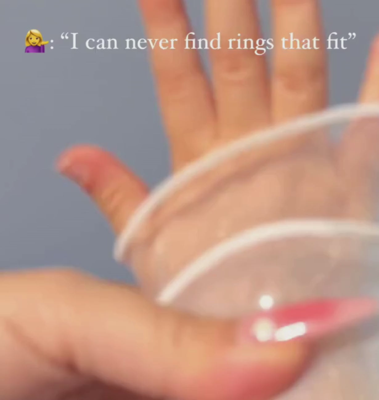 TANZANITE CHAIN RING