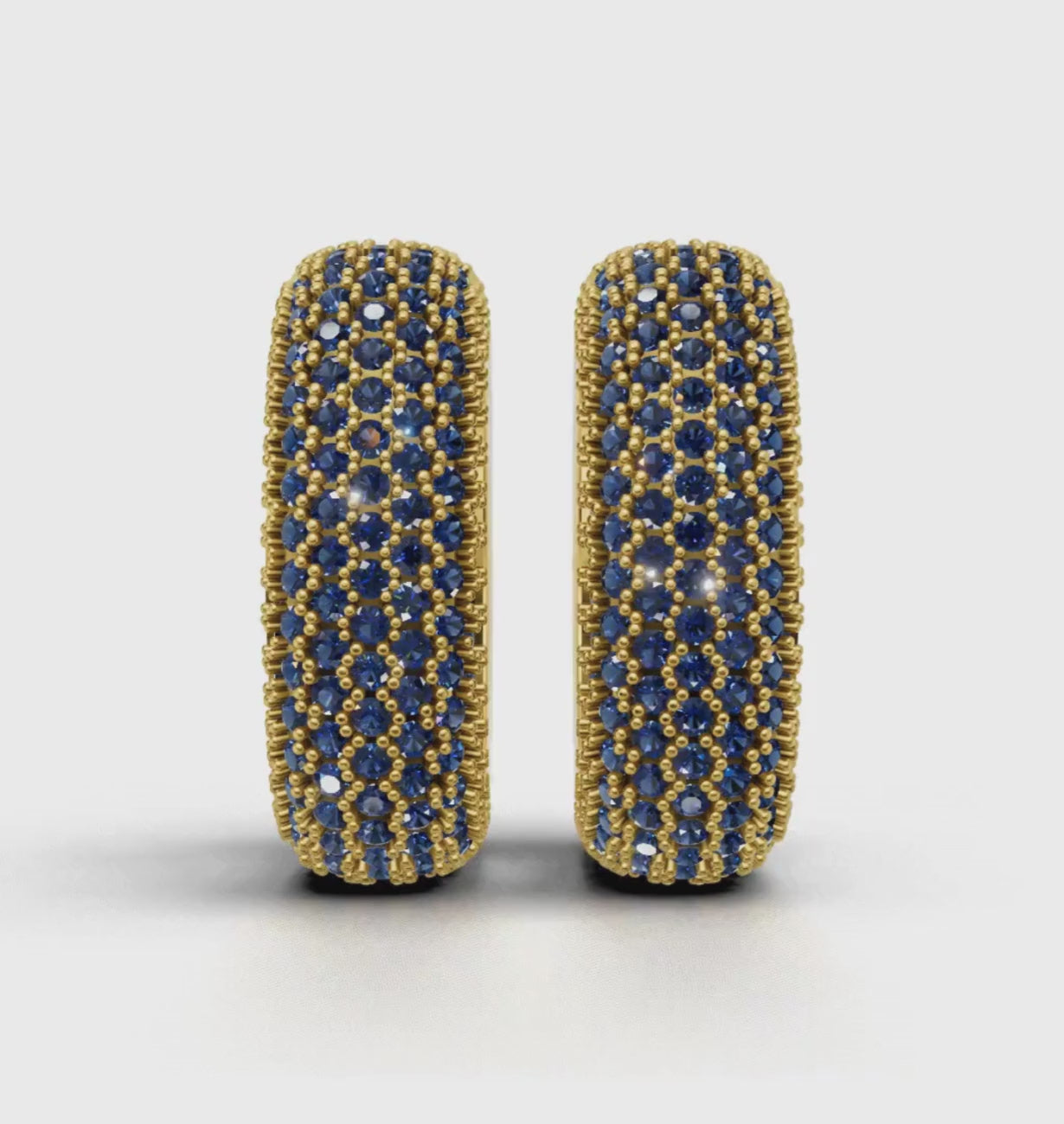 Felline Concavo Inside-out Hoop Earrings Australia