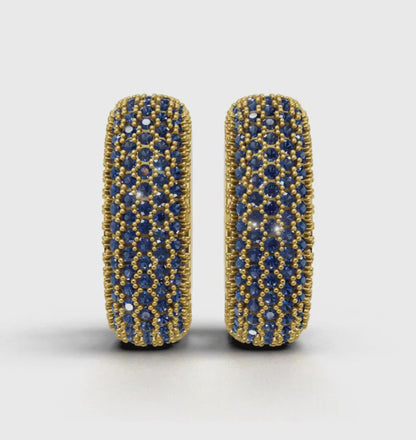 Felline Concavo Inside-out Hoop Earrings Australia